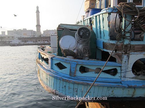 Cooking Utensils on a Dhow Dubai Creek