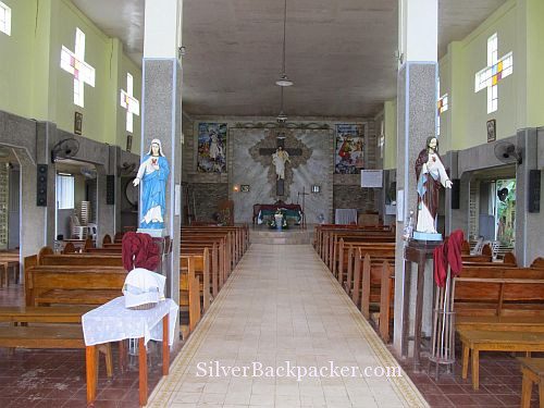 Inside Visitas Church San Miguel