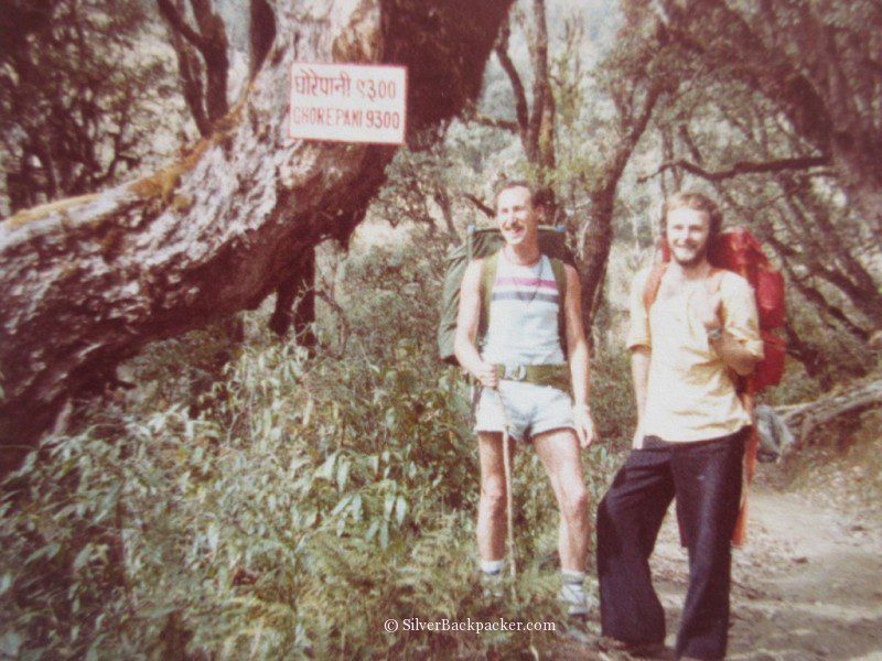 Backpacking in Nepal in 1977