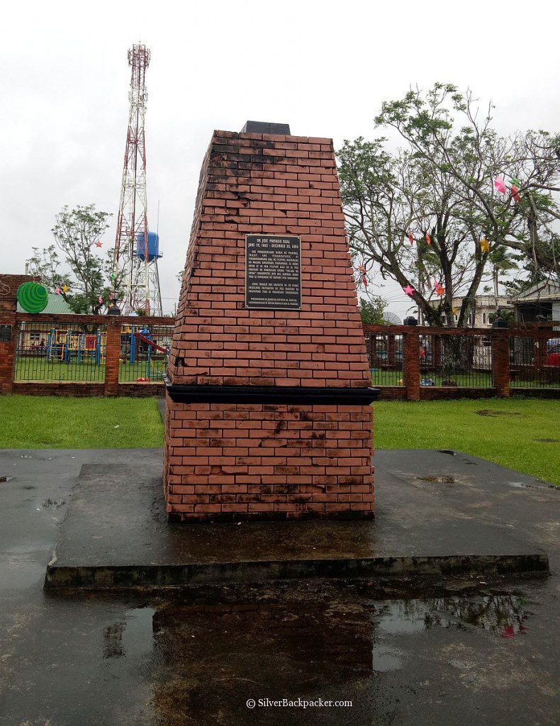 Rizal pedestal,lallo