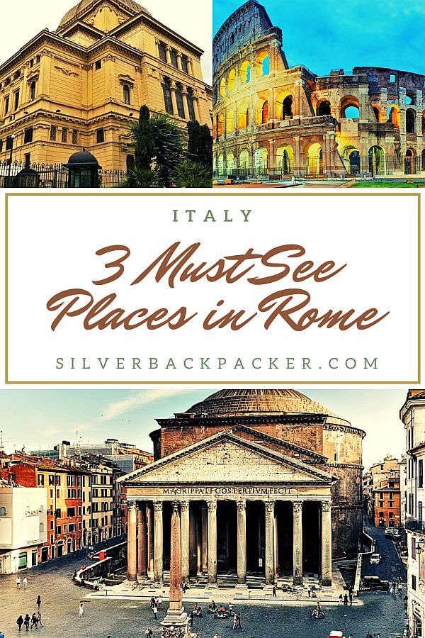 3 must see places in Rome