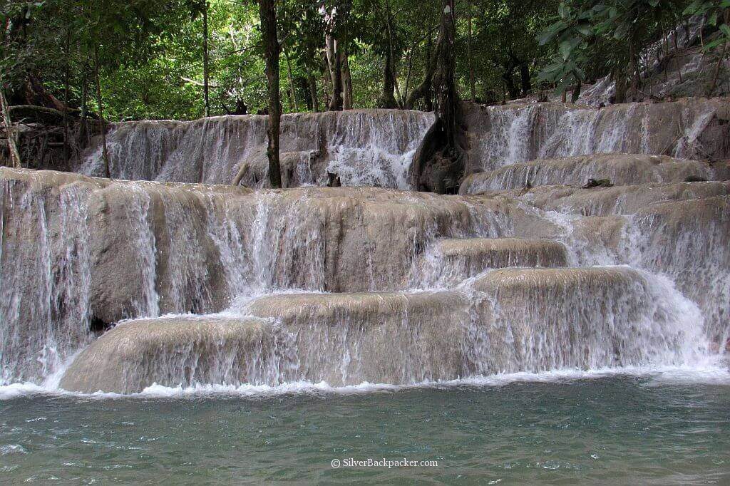 Kaparkan Falls, Abra upper level terraces