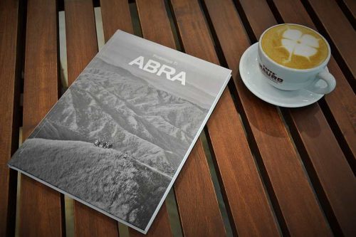 Coffee and Abra Coffee Table Book by Kat Bayaban