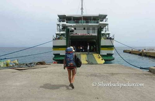 Boarding a ferry in the Philippines. 12GoAsia Travel