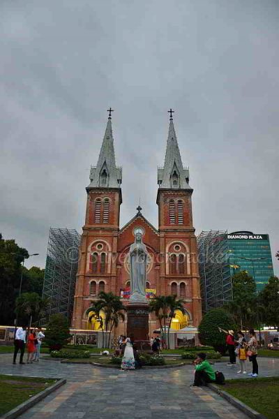 Saigon Notre Dame Basilica, Ho Chi Minh, Vietnam