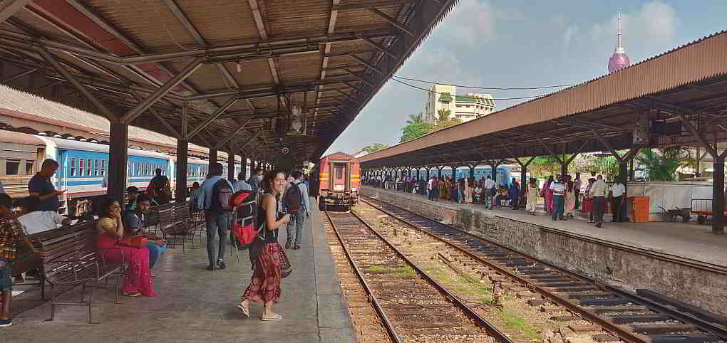 Train travel in Sri Lanka