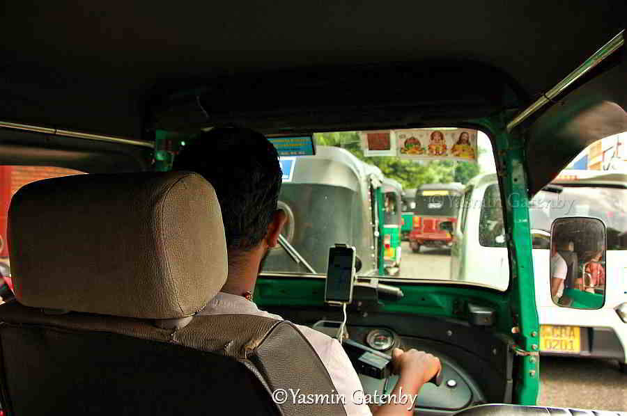 Tuk Tuks are popular form of transport in Sri Lanka