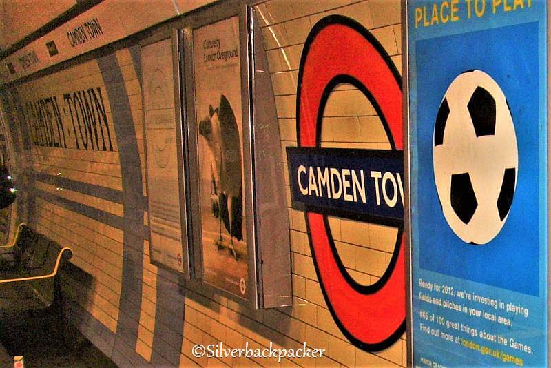 August 2011 Camden Town underground station
