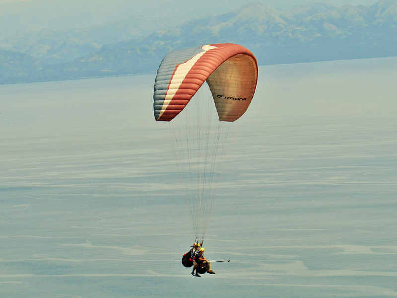 Paragliding in Saraggani, Mindanao