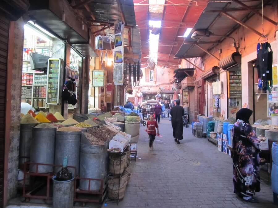 The Spice Souk in Marrakech