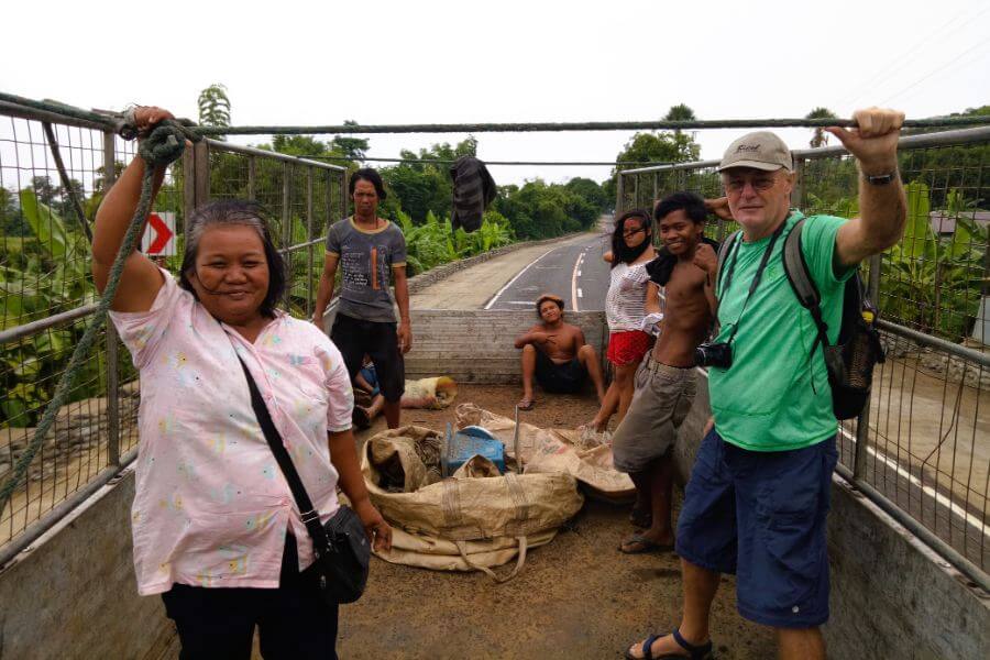 Hitch hiking in Abra, Philippines