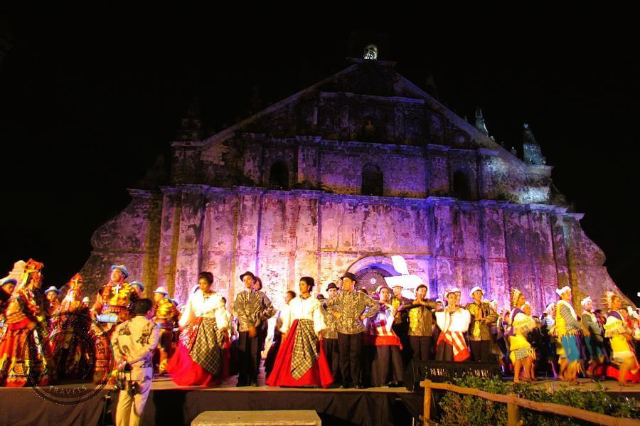 Cultural Dance perfrmance in Paoay, Ilocos Norte