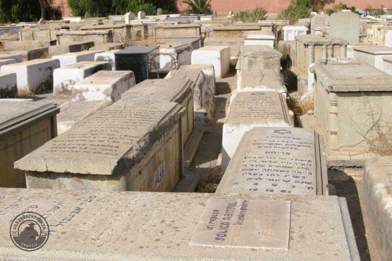 Jewish cemetery in Marrakech