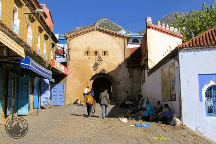 entrance to the mellah of chefchaouen