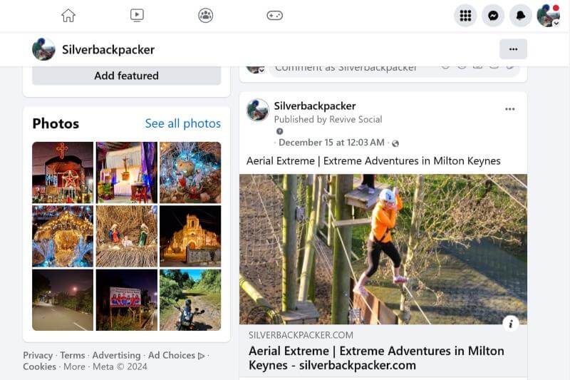 Facebook to share travel memories