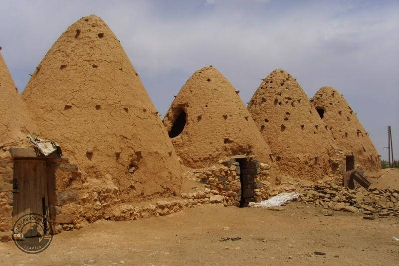 beehive houses sarouj, syria