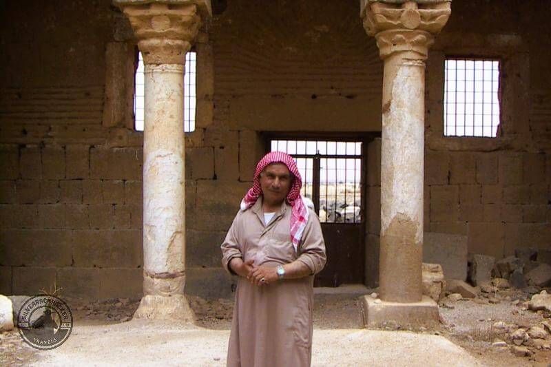 the caretaker of Qasr Ibn Wardan