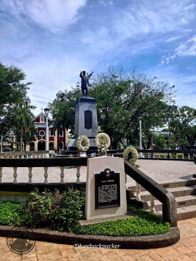 Plaza Libertad Historical Marker and Rizal Monument, Iloilo