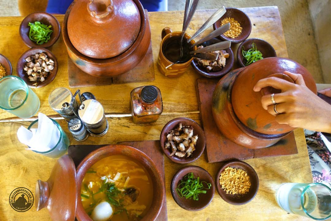 abra miki damili served in clay pots