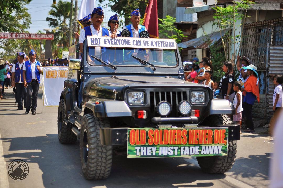 Abrenian Kawayan Festival, Abra Philippines (13) Veterans join the parade