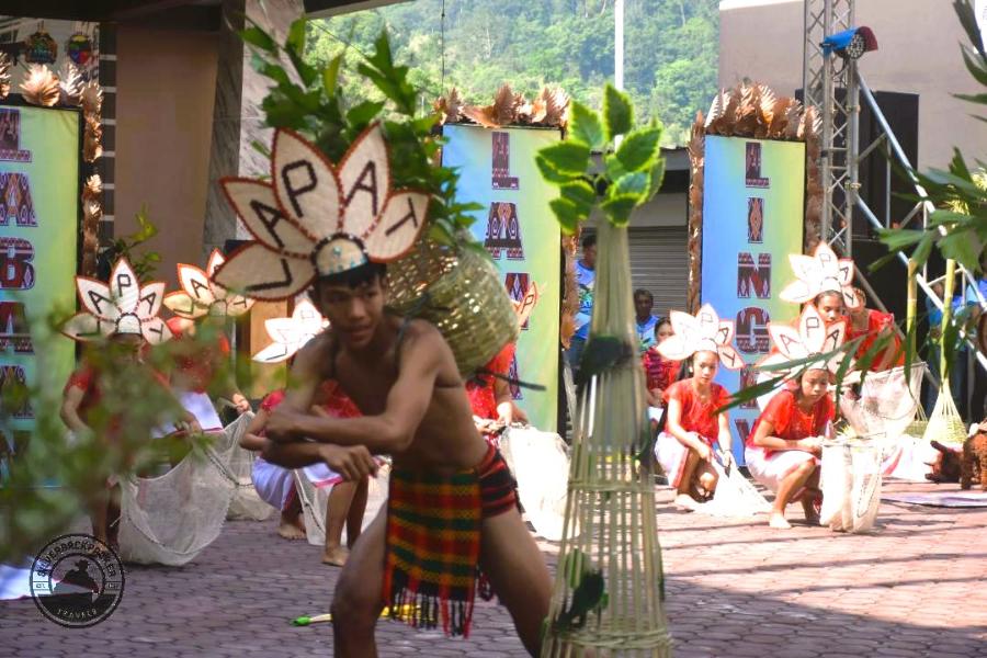 dancer wearing a lapat hat logo