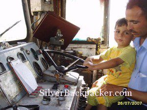 Father and Son Syrian Train Drivers