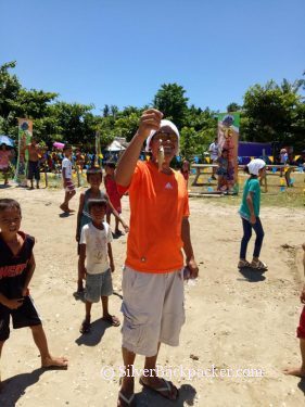 The Winning Line Fisherman and his Fish Tabak Festival Karawat Bicolnon