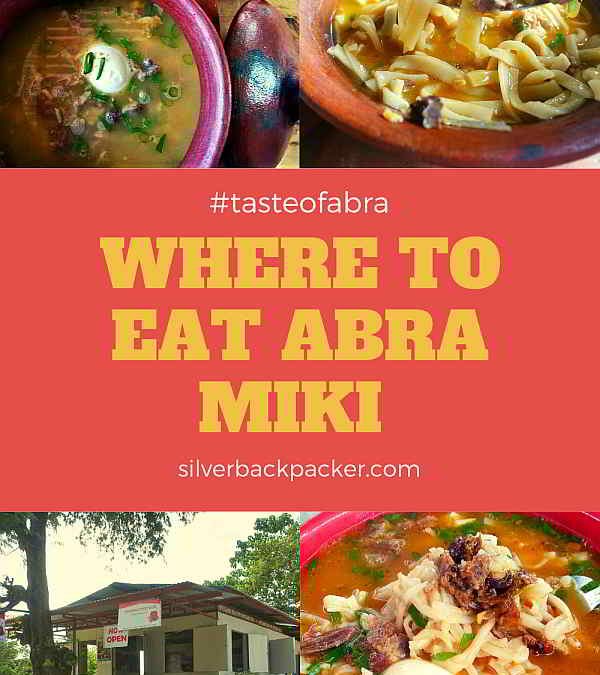 Where to Eat Pancit Miki in Abra