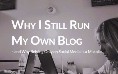 Why I Still Run My Own Blog